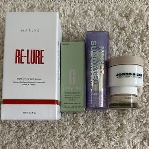 Brand New Skincare Bundle (Caudalie, Jones Road, Clinique)